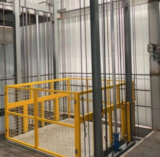 莆田导轨式升降机一般加工周期